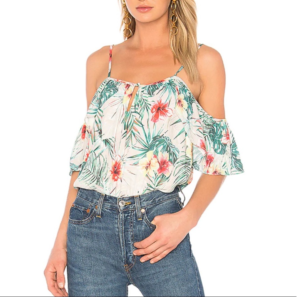 Lovers + Friends Ariel Floral Top
